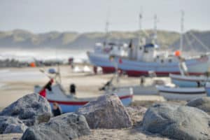 Vorupør Landeplatz für Schiffe