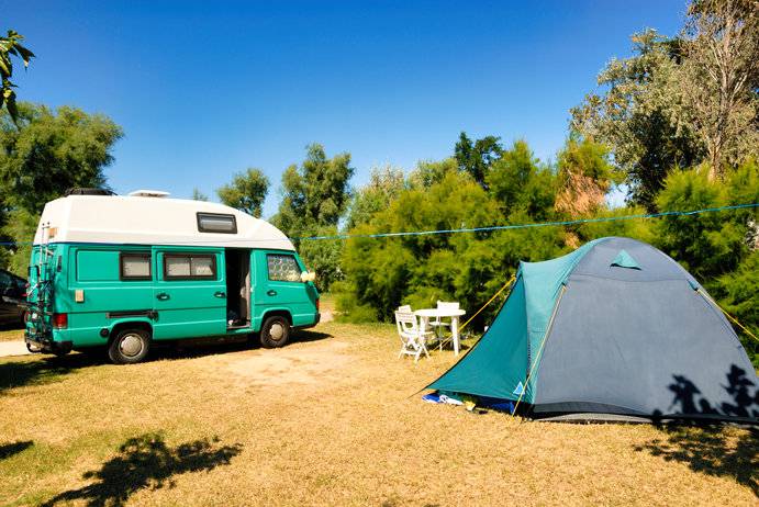 Wohnmobil Camping an der Nordsee 